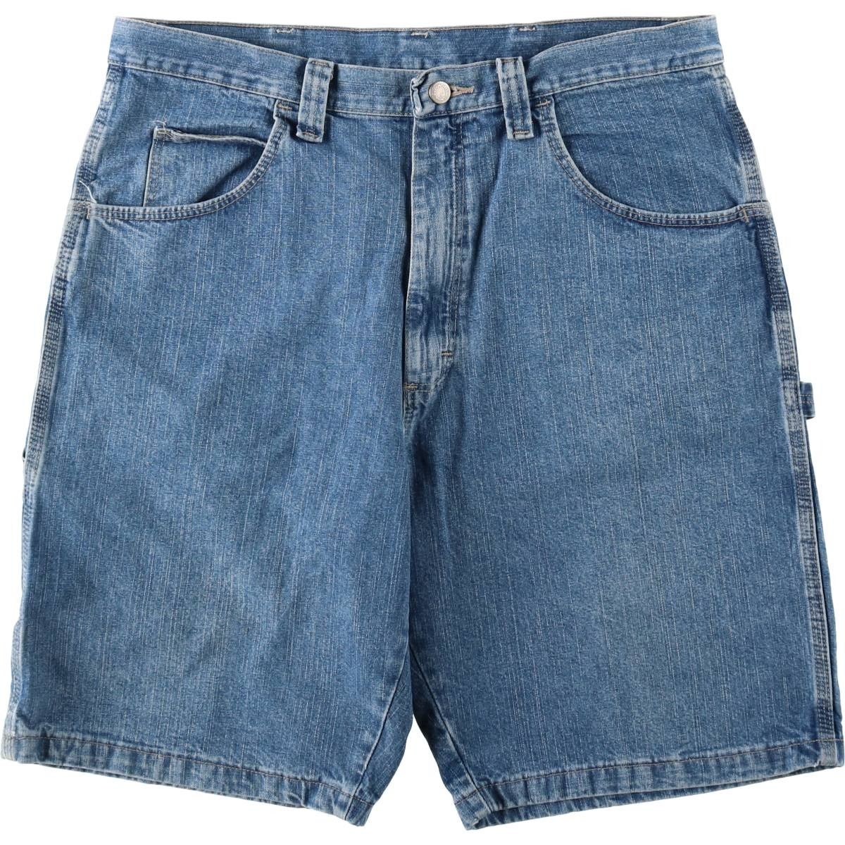 ビンテージデニムショートパンツ berberjin購入 古着 ラングラー Wrangler デニムペインターショーツ ショートパンツ
