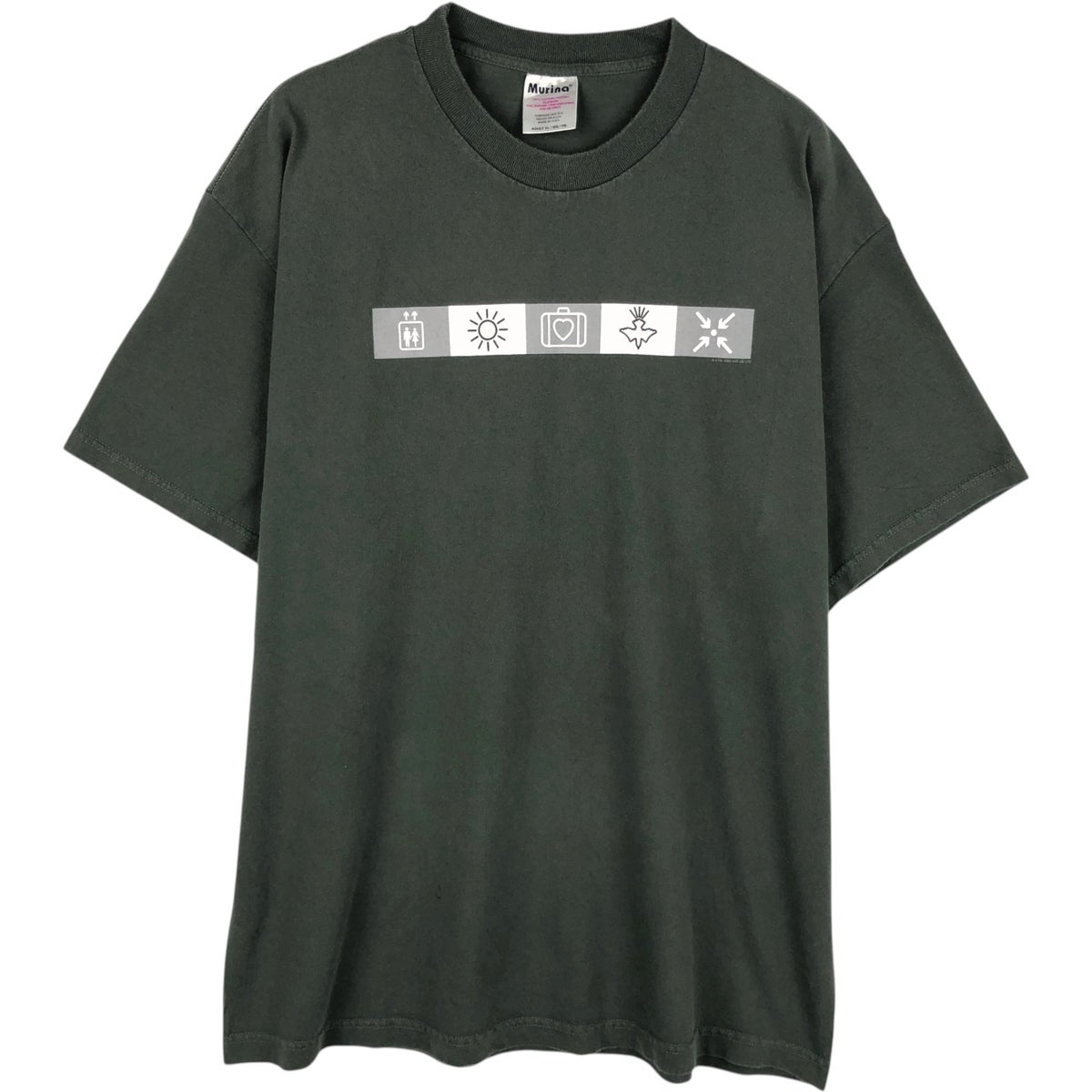 古着 00年代 Murina プリントTシャツ USA製 メンズXL相当 /eaa649531