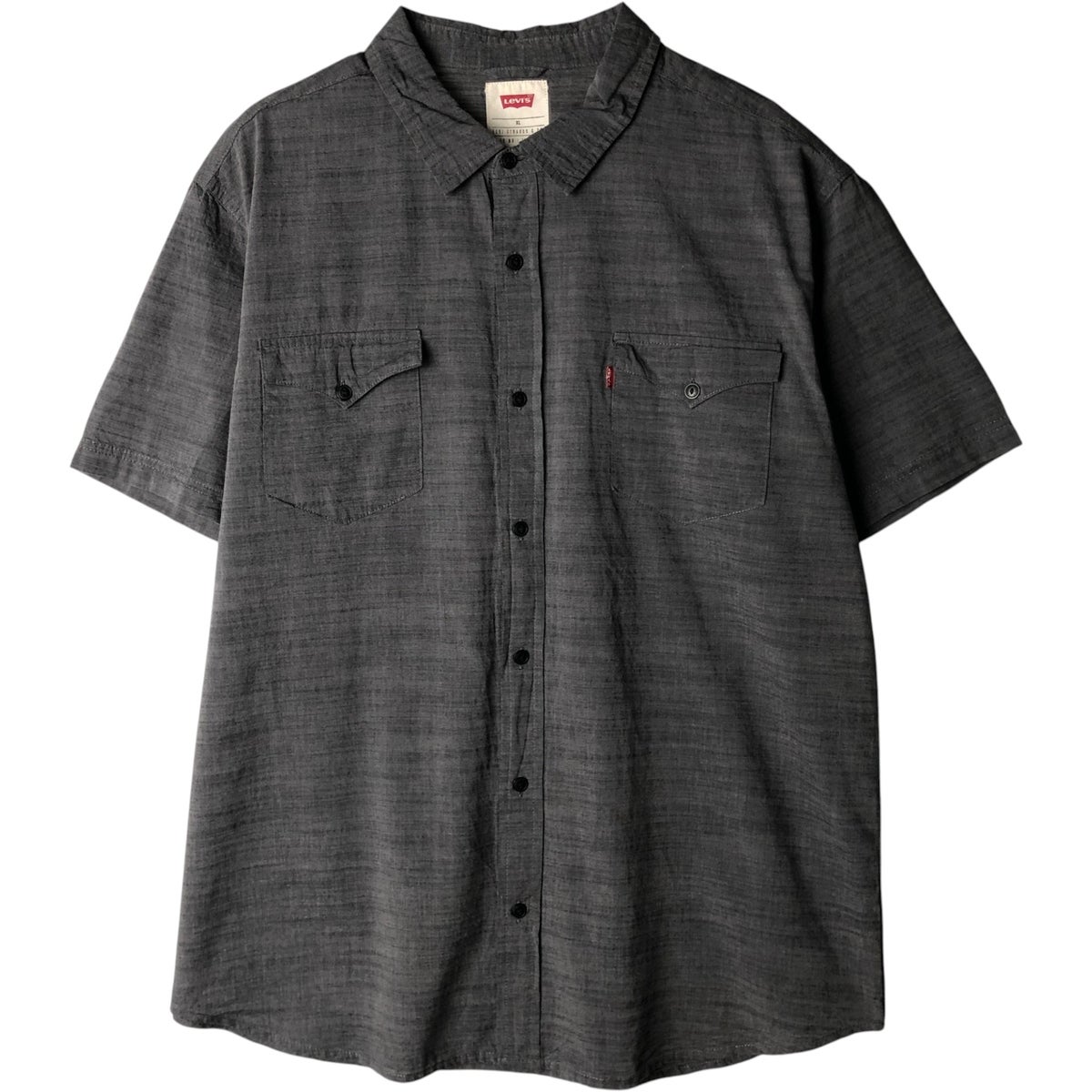 古着 リーバイス Levis 長袖 デニムウエスタンシャツ メンズXL相当