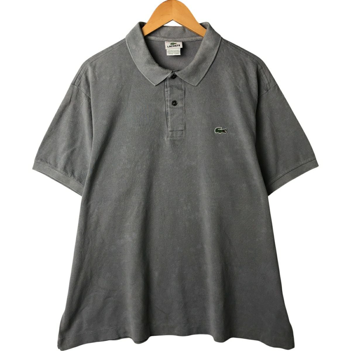 古着 80年代 ラコステ LACOSTE CHEMISE フレンチラコステ マルチ