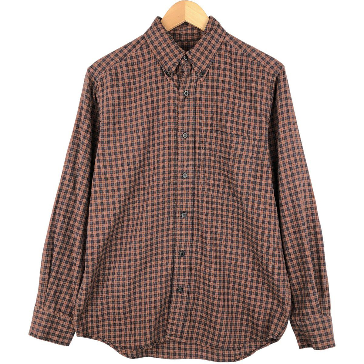 古着 エディーバウアー Eddie Bauer CLASSIC FIT オンブレチェック 長袖 ウエスタンシャツ メンズL相当/eaa612413 古着 エディーバウアー Eddie Bauer CLASSIC FIT オンブレチェック