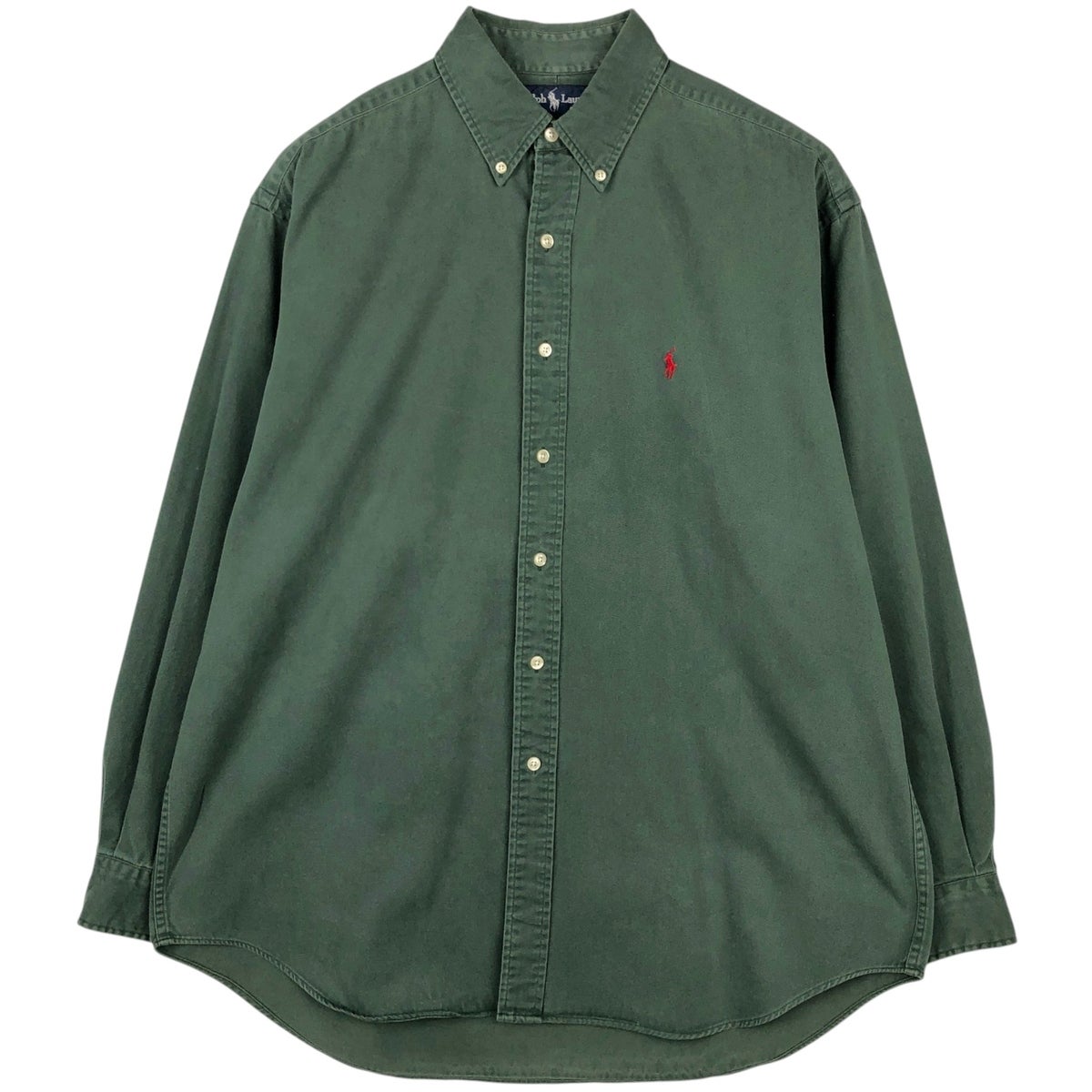 古着 ラルフローレン Ralph Lauren BLAIRE 長袖 ボタンダウンシャツ