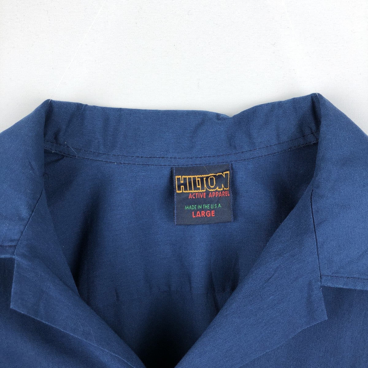 古着 90年代 ヒルトン HILTON オープンカラー 半袖 ボウリングシャツ