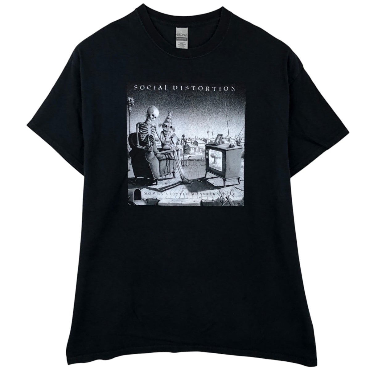 古着 COMPLEX コンプレックス ドクロ柄 スカル柄 バンドTシャツ バンT
