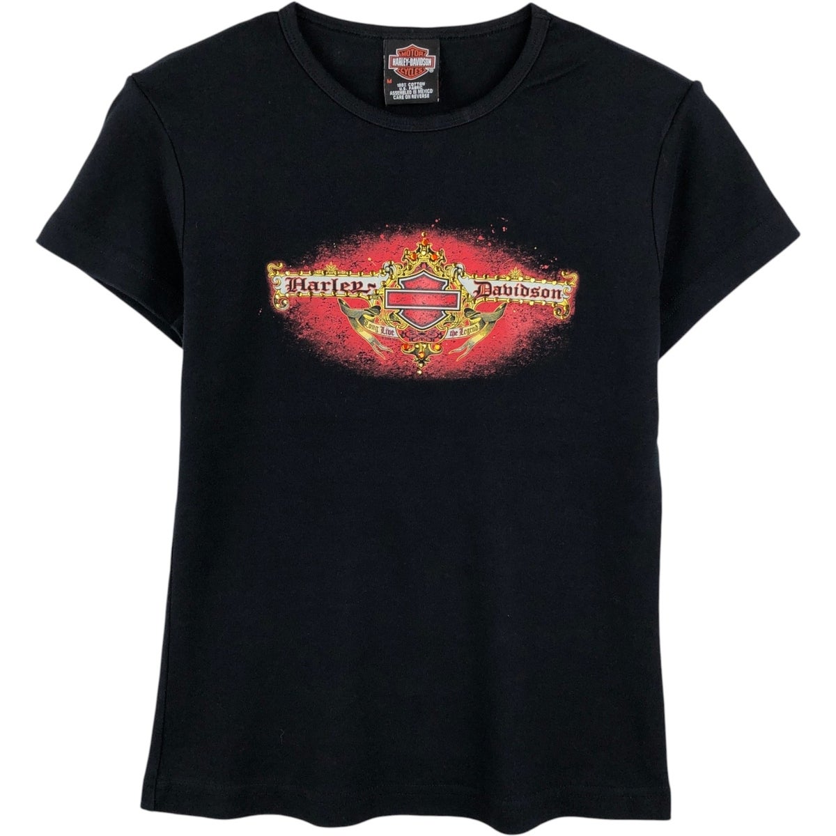 古着 00年代 ハーレーダビッドソン Harley-Davidson ラインストーン