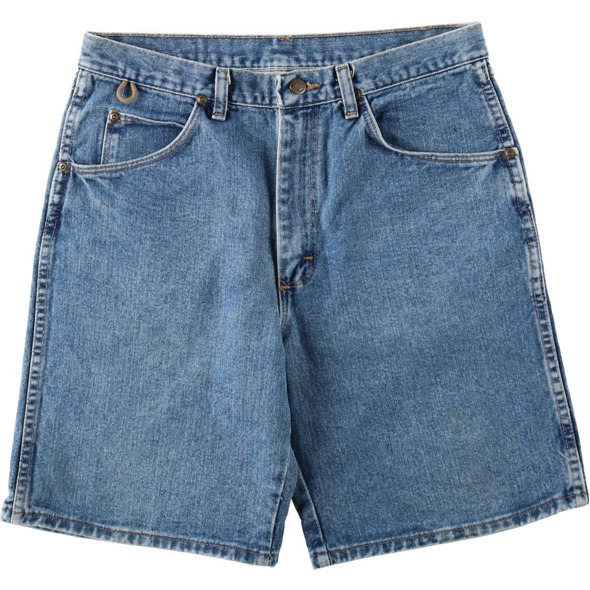 古着 80～90年代 ラングラー Wrangler ブラックデニムショーツ ハーフ