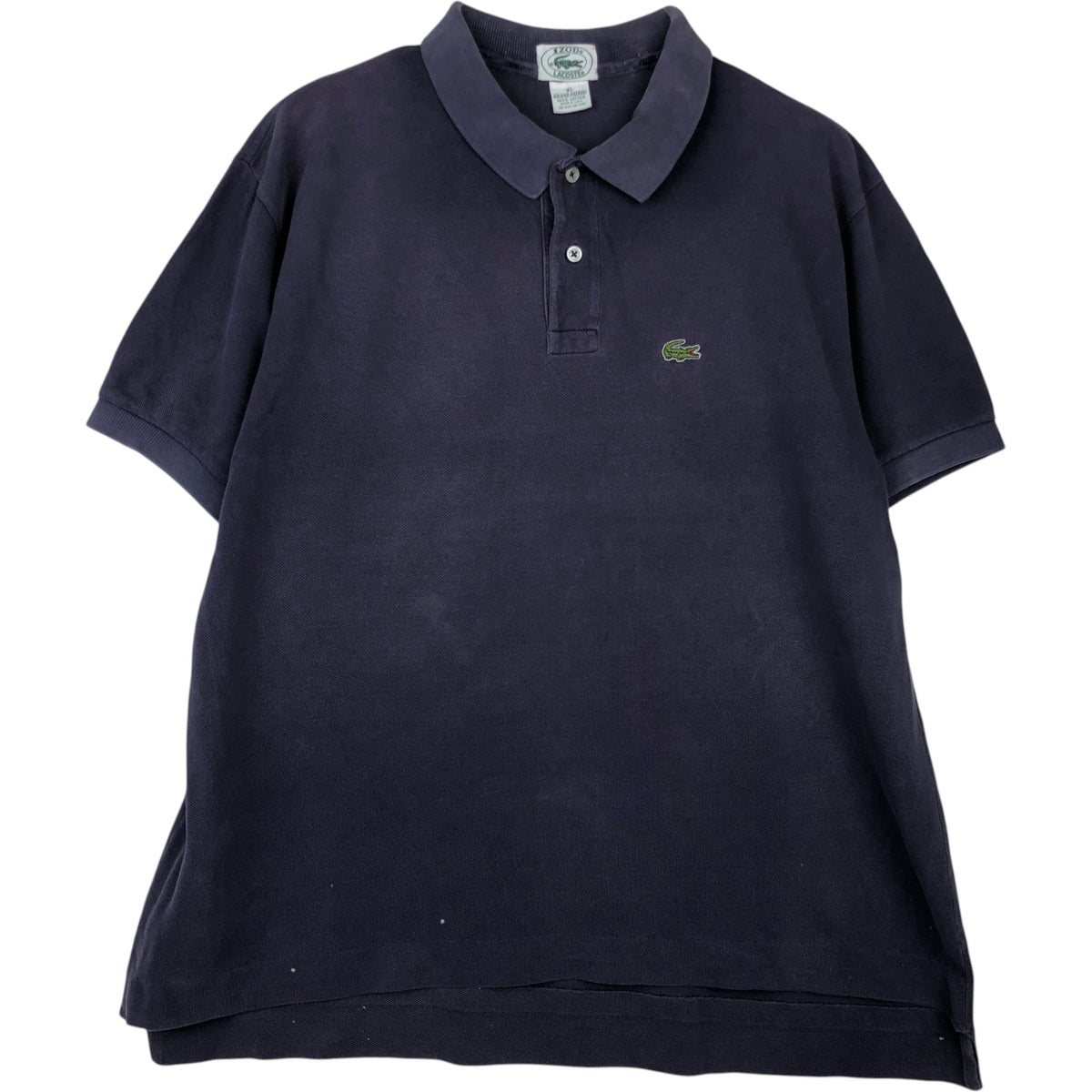 古着 80年代 ラコステ LACOSTE IZOD 半袖 ポロシャツ メンズM相当