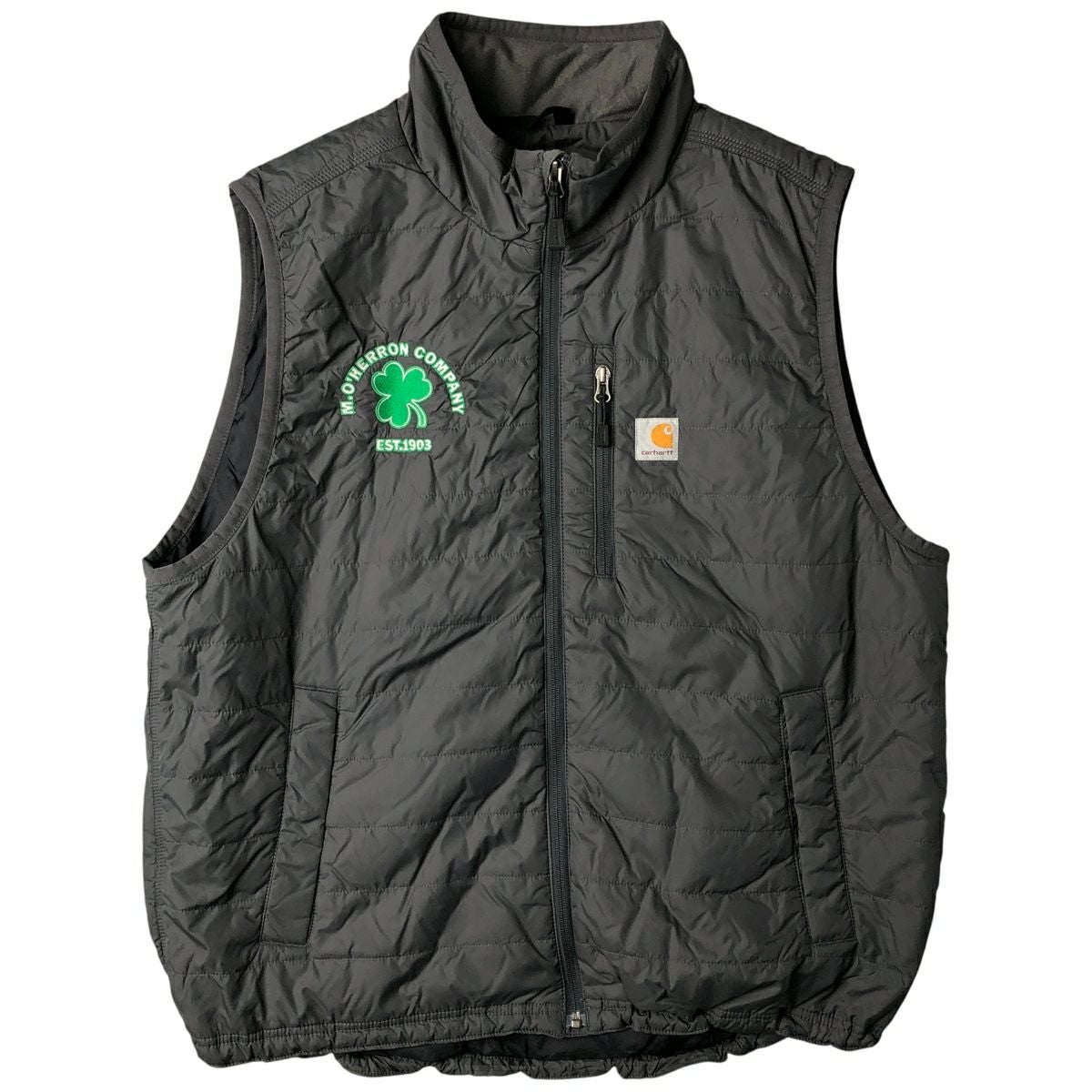 carhartt ナイロン中綿ベスト 古着 カーハート Carhartt 中綿ベスト メンズL相当 /eaa605694 【中古
