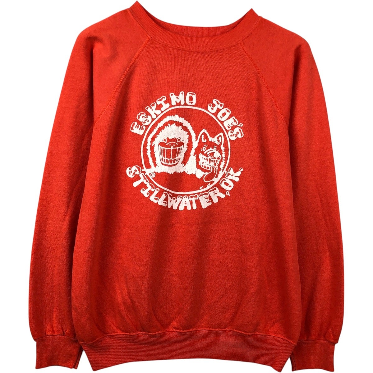 古着 80年代 ヘインズ Hanes ACTIVEWEAR 青タグ プリントスウェット