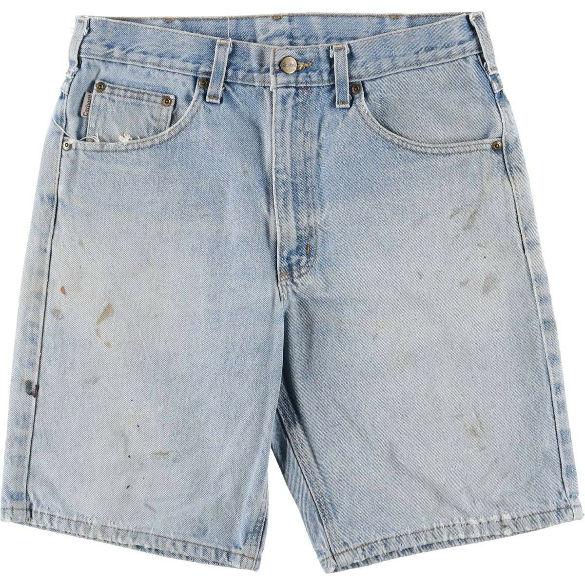 古着 90年代 カーハート Carhartt デニムショーツ ショートパンツ USA