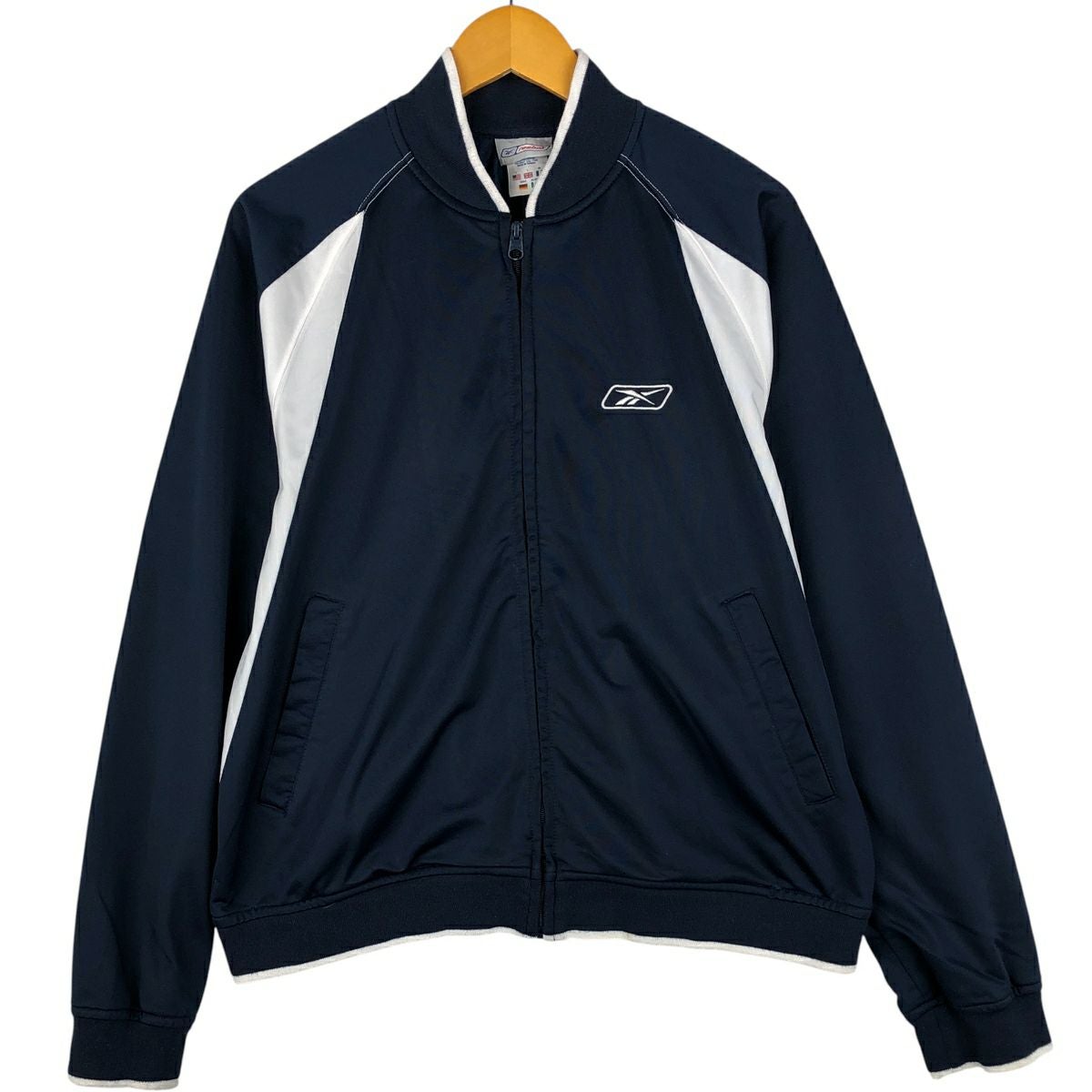 古着 90年代 リーボック Reebok ジャージ トラックジャケット メンズS