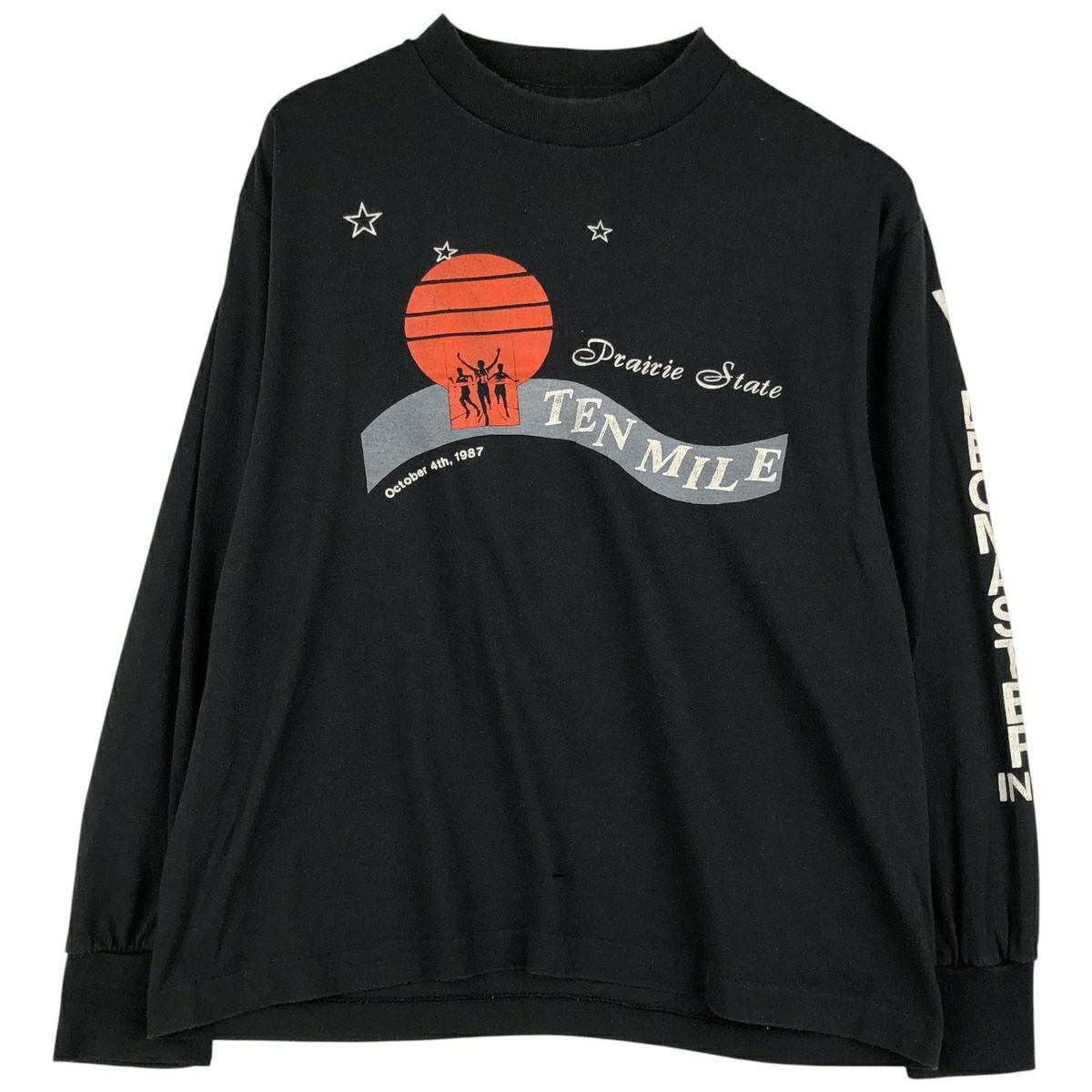 古着 クロムハーツ Chrome Hearts プリント ロングTシャツ ロンT USA製