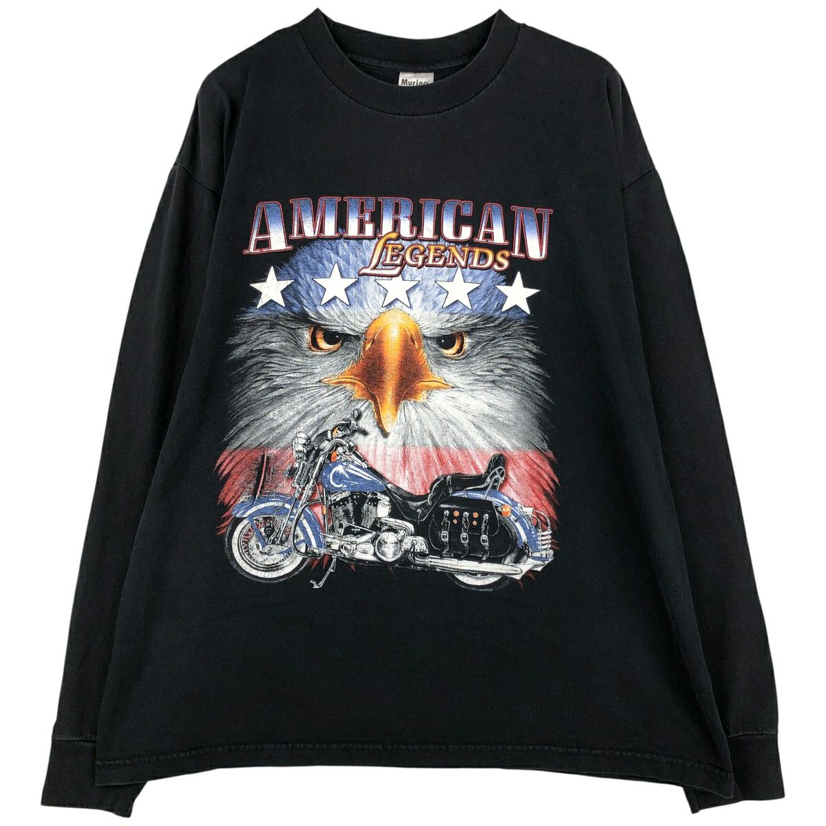 古着 90年代 ALORE 鷲柄 イーグル柄 アニマルTシャツ USA製 メンズXL