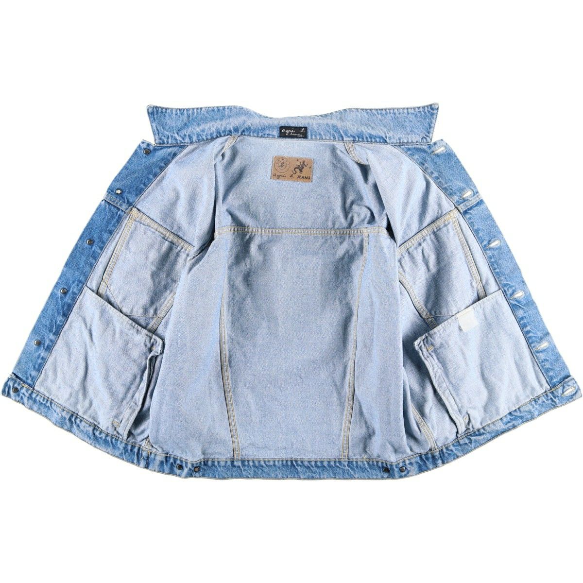 古着 90～00年代 アニエスベー agnes b. HOMME JEANS デニムジャケット