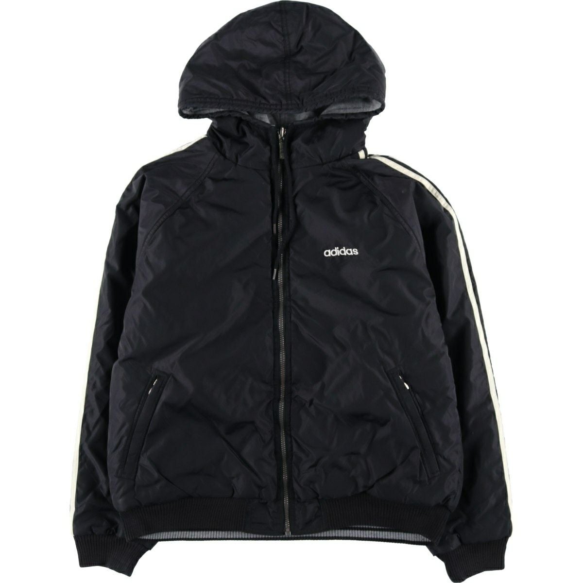 古着 90～00年代 アディダス adidas リバーシブル バックロゴ 中綿