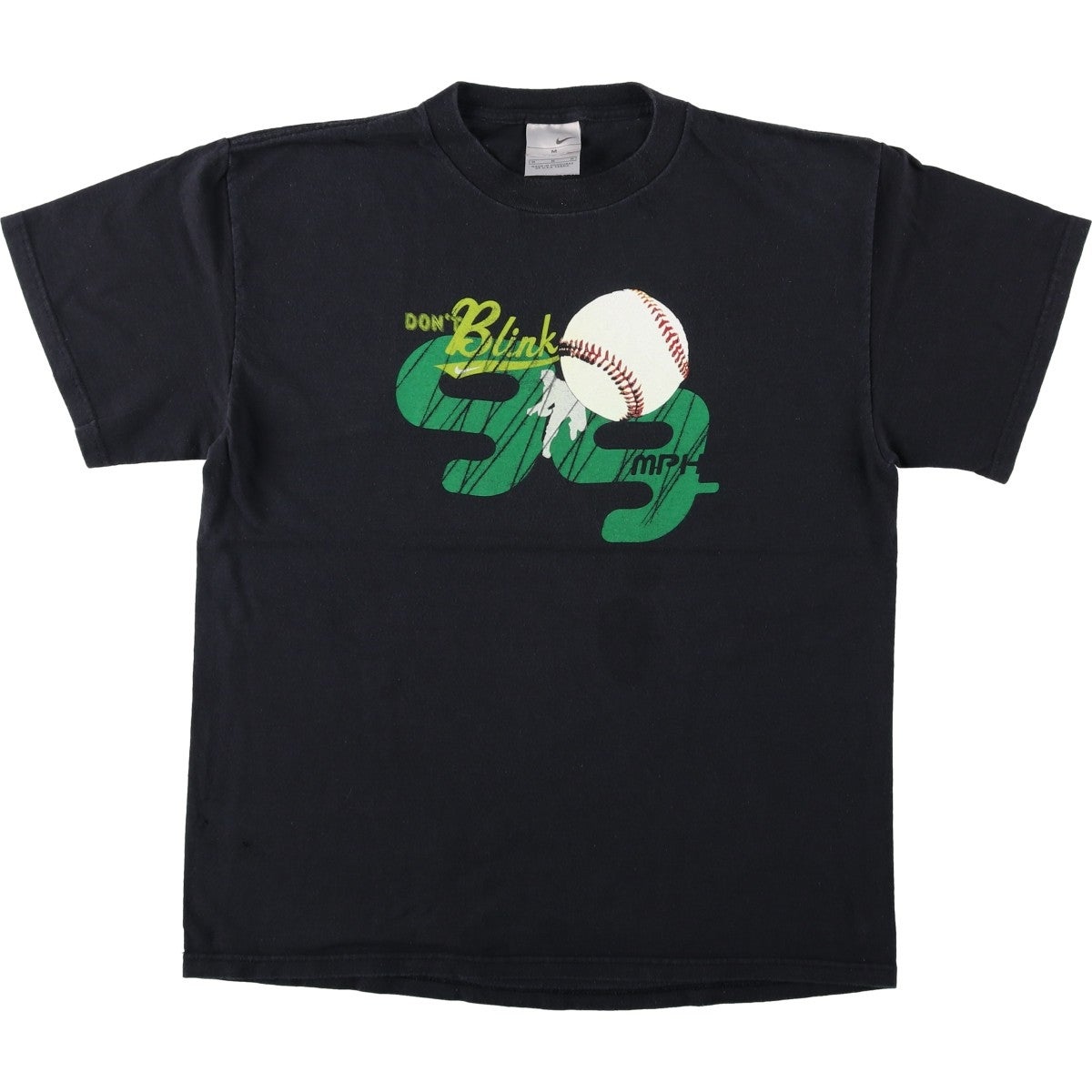古着 00年代 ナイキ NIKE スポーツプリントTシャツ メンズM相当