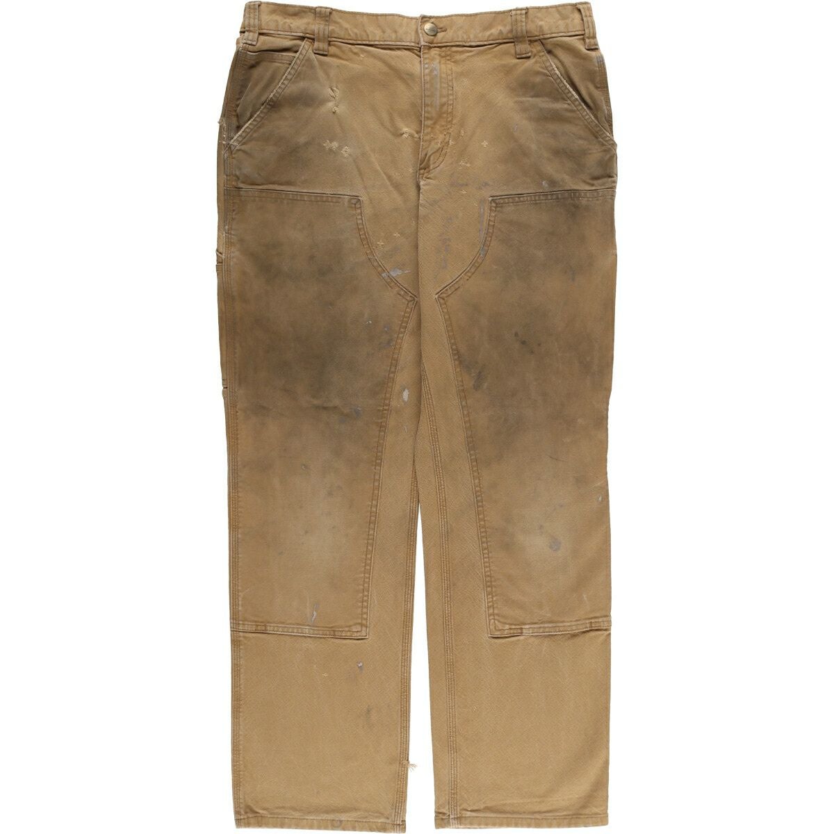 古着 00年代 カーハート Carhartt ダブルニー ダック オーバーオール