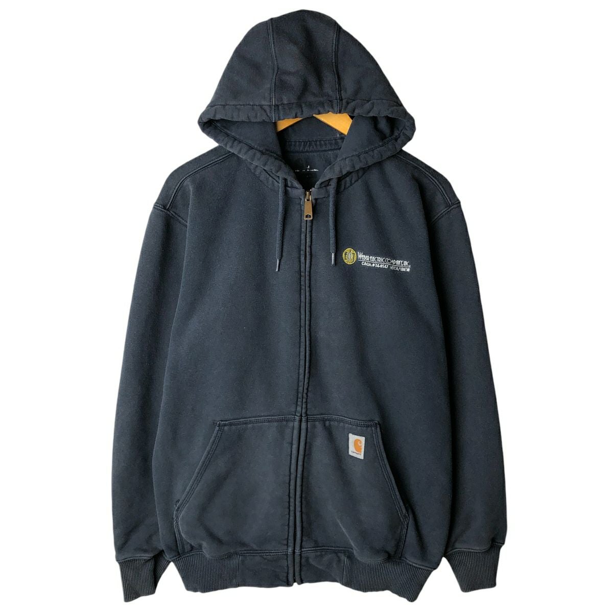 古着 カーハート Carhartt スウェットプルオーバーパーカー メキシコ製