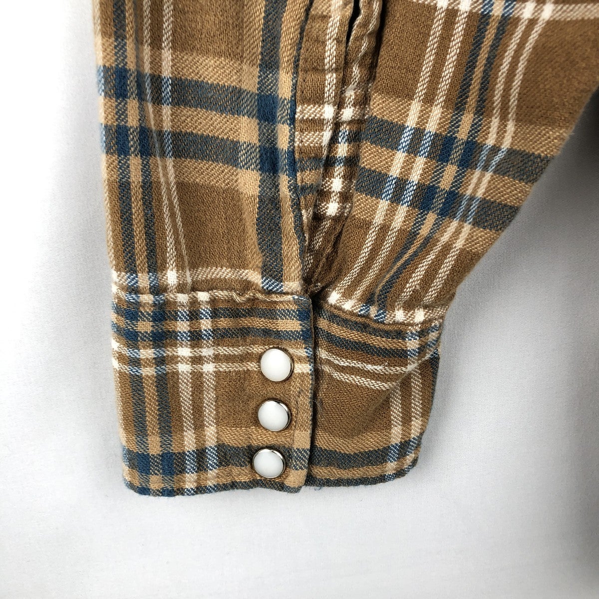 古着 80年代 ファイブブラザー Five Brother DAKOTA チェック柄 長袖