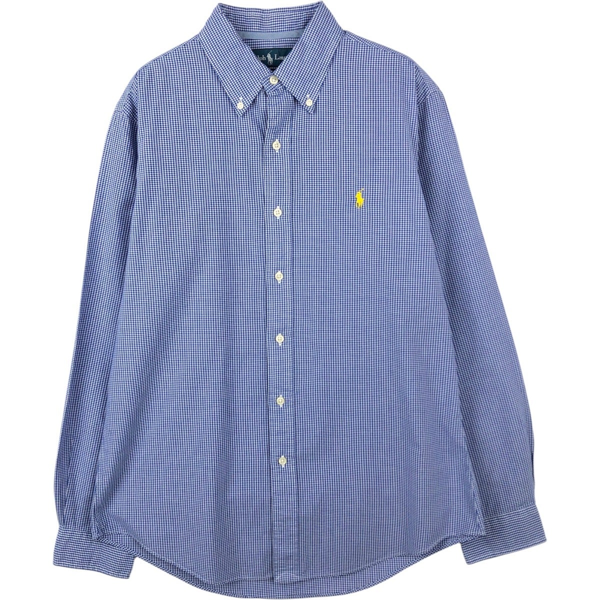 古着 ラルフローレン Ralph Lauren BLAKE ギンガムチェック 長袖