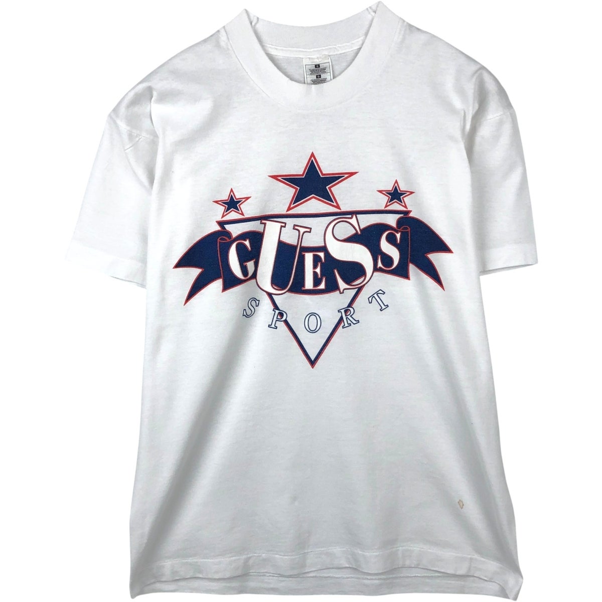 古着 ～90年代 ゲス Guess 半袖 プリントTシャツ メンズL相当