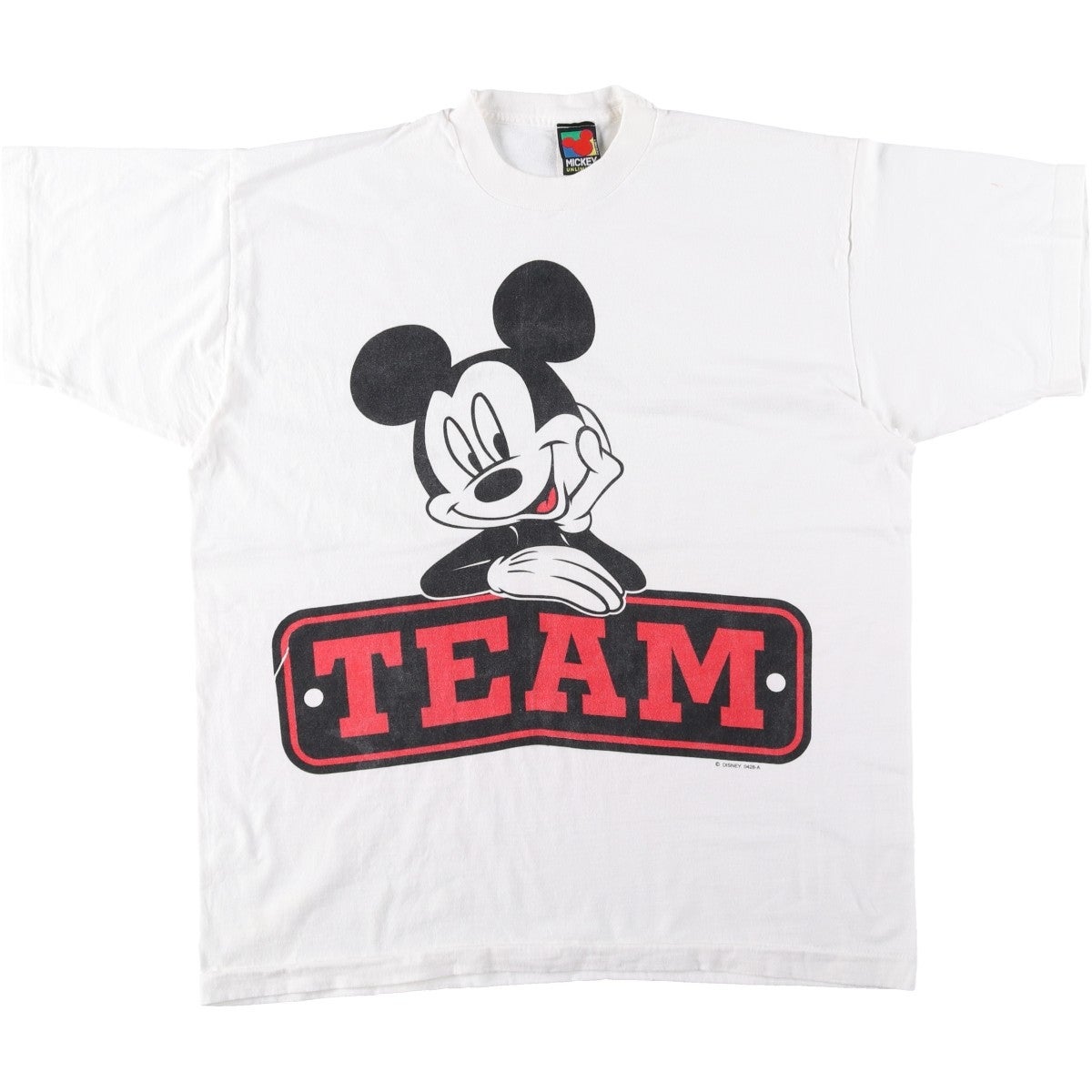 古着 90年代 ヘインズ Hanes MICKEY MOUSE ミッキーマウス BEEFY-T