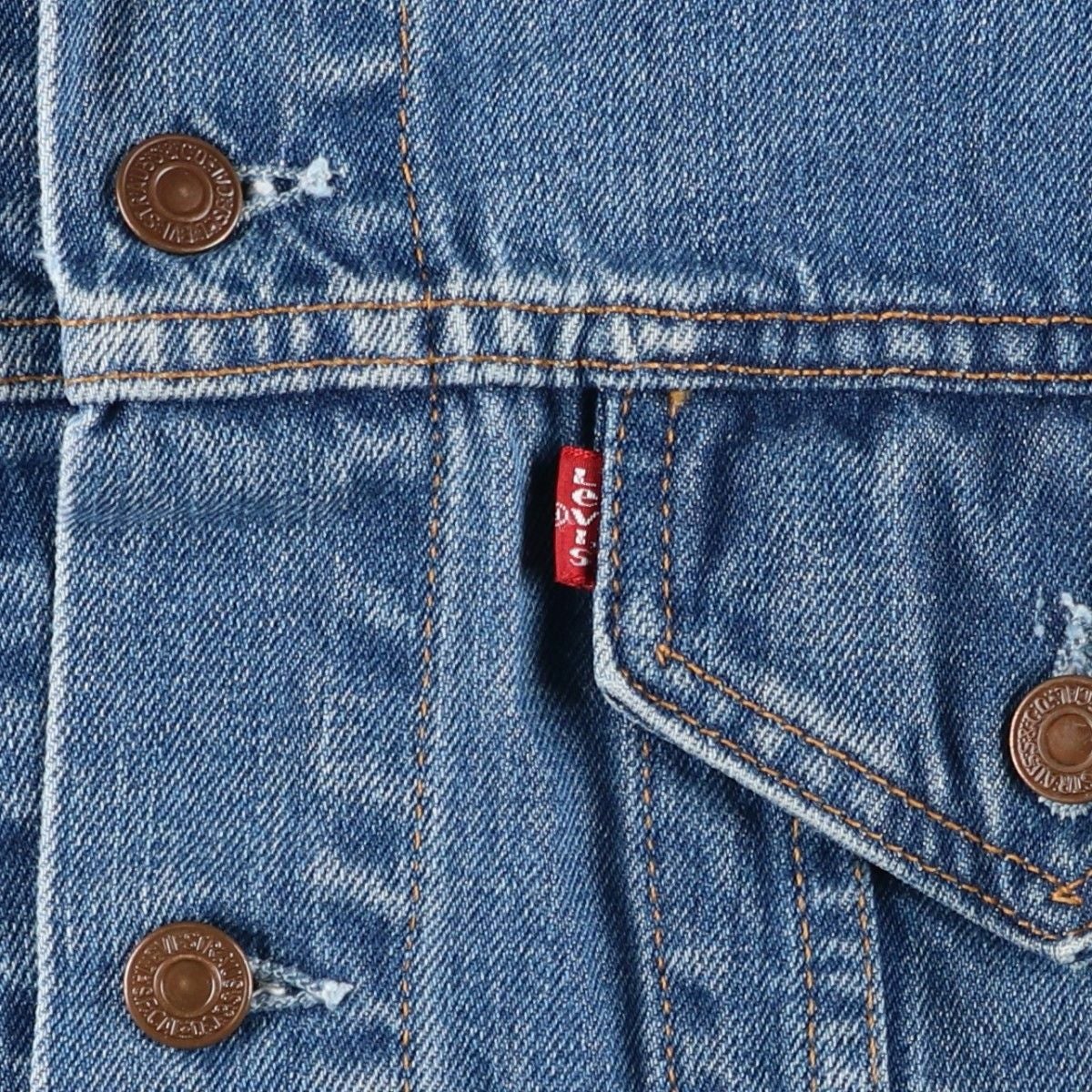 古着 リーバイス Levis 70500-0414 ユーロモデル デニムジャケット G