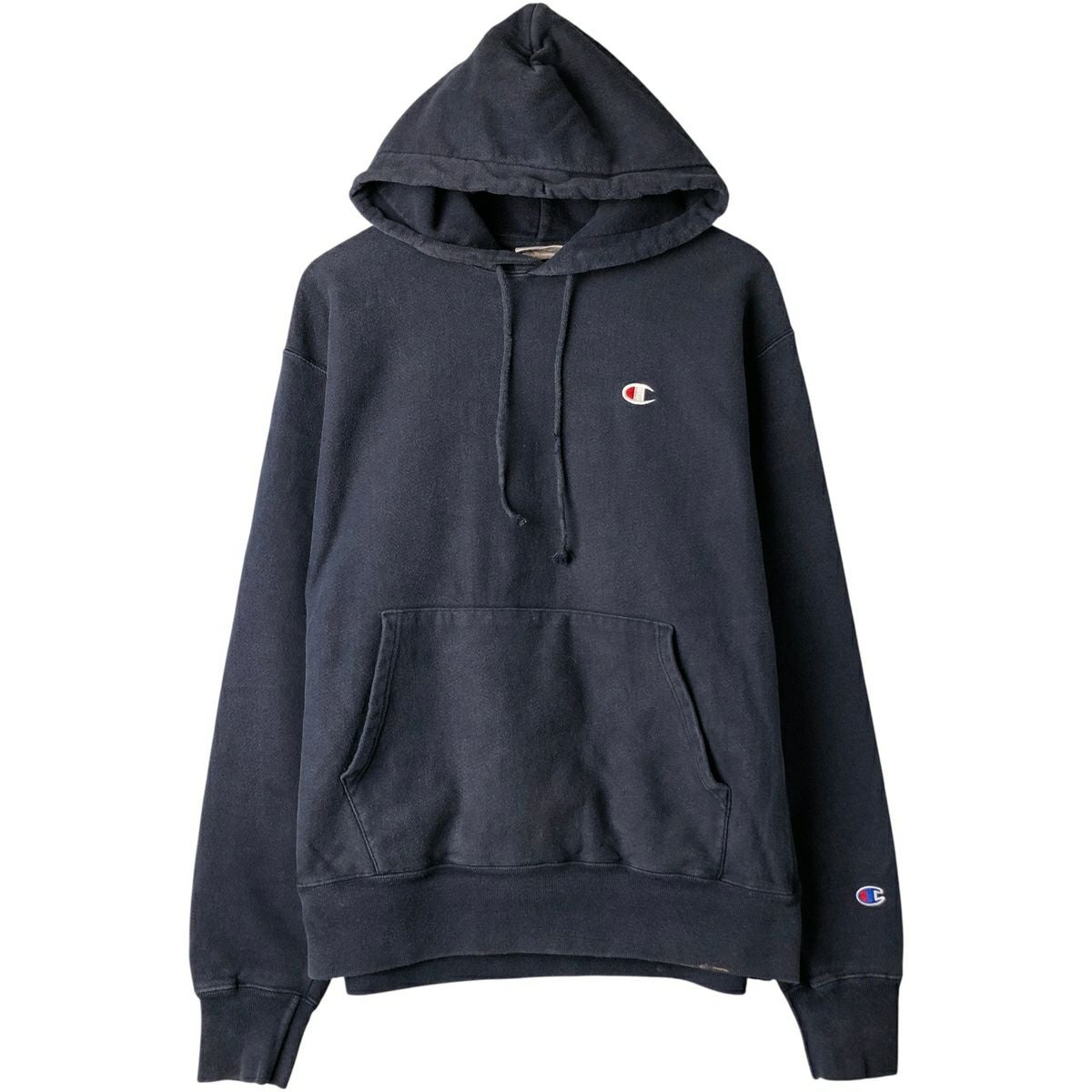 古着 チャンピオン Champion REVERSE WEAVE リバースウィーブ カレッジ スウェットプルオーバーパーカー メンズL相当/eaa599205 古着 チャンピオン Champion REVERSE WEAVE リバースウィーブ カレッジ