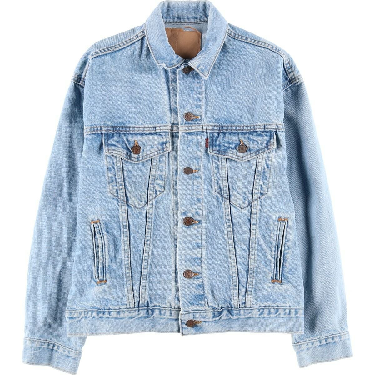 古着 リーバイス Levi's デニムジャケット Gジャン USA製 メンズL相当/eaa604138 古着 リーバイス Levis デニムジャケット Gジャン USA製 メンズL相当