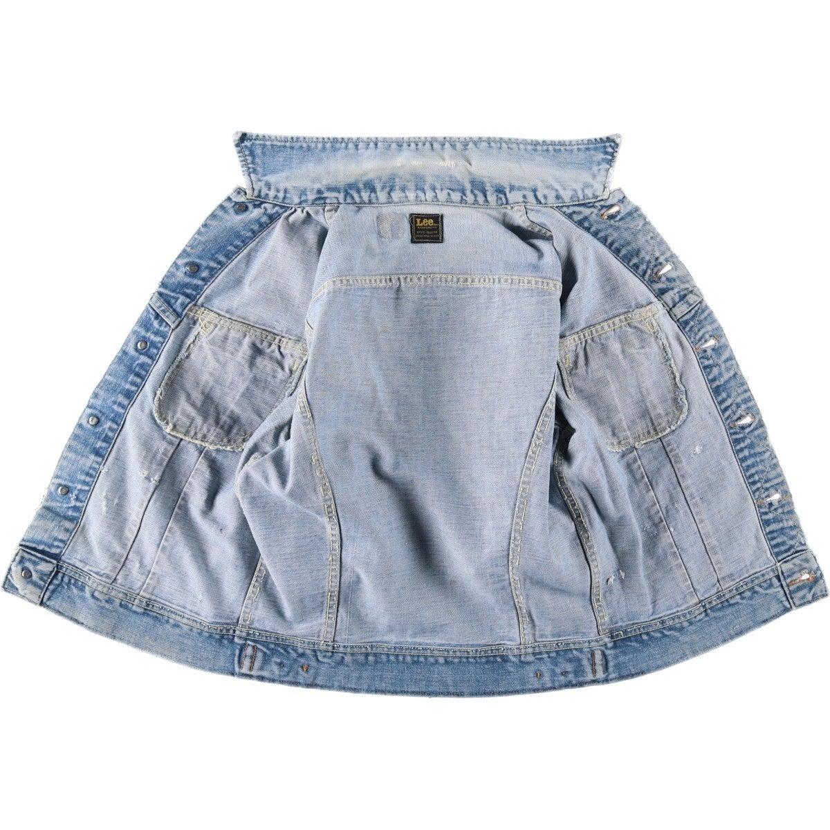 Lee デニムジャケット 80s usa製 古着 ～80年代 リー Lee デニムジャケット Gジャン USA製 メンズS相当