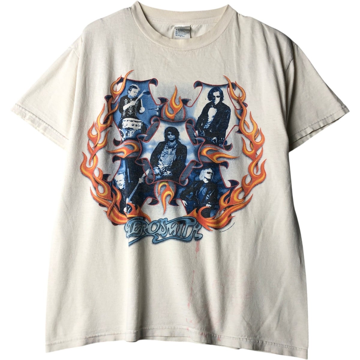 古着 00年代 eygnus AEROSMITH エアロスミス バンドTシャツ バンT