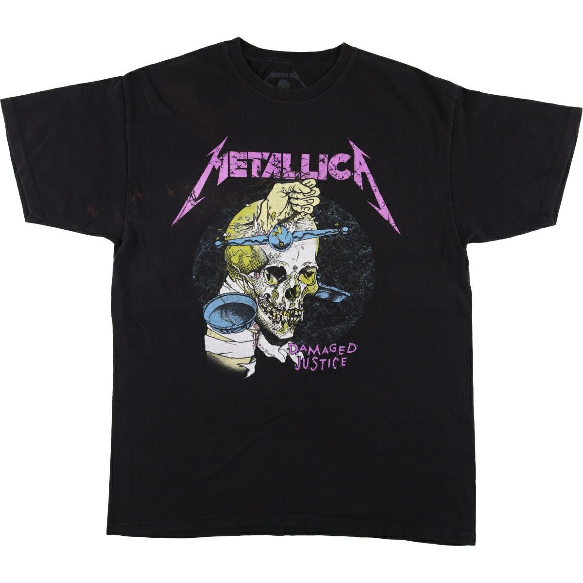 古着 METALLICA メタリカ バンドTシャツ バンT メンズM相当 /eaa559523
