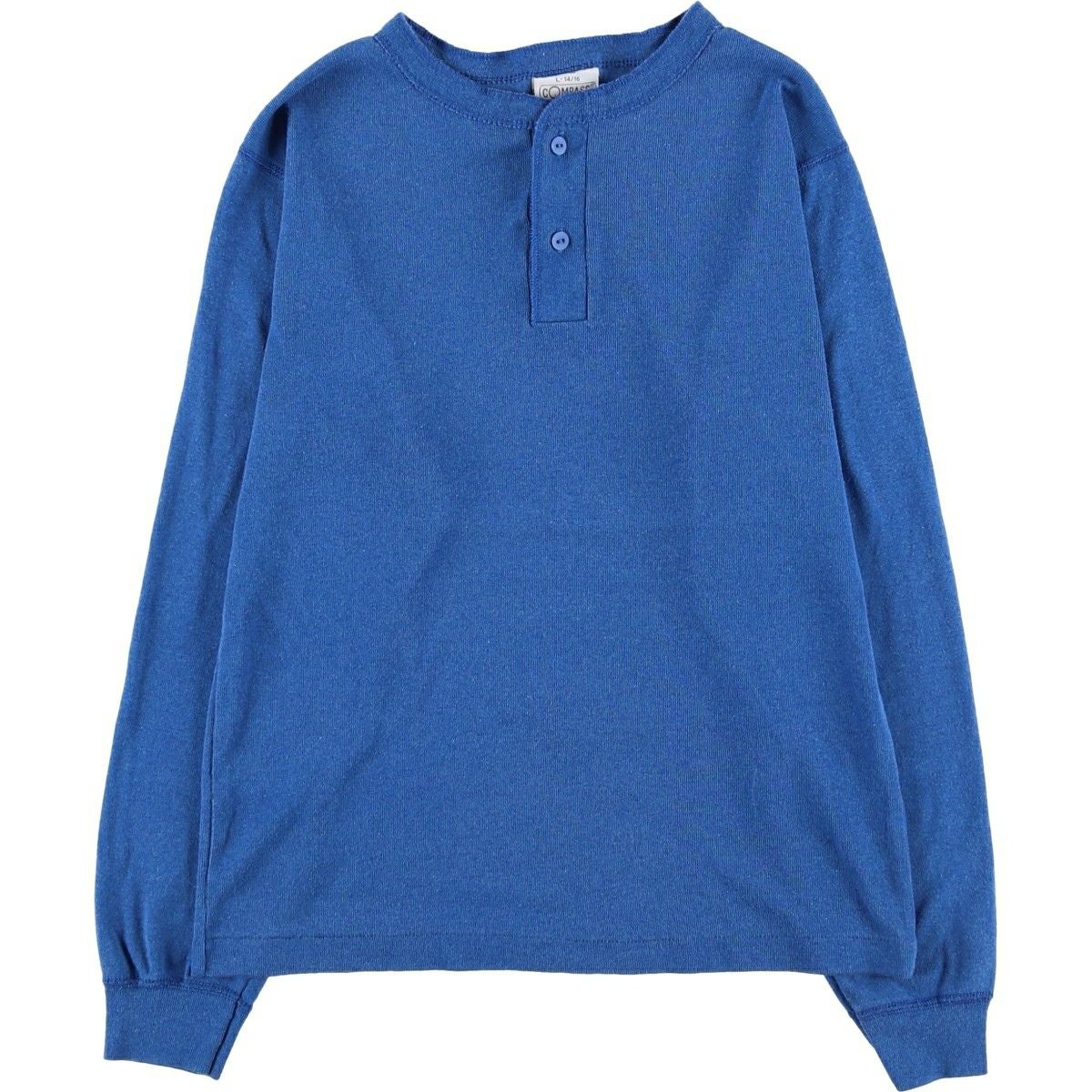 古着 ～90年代 SIGNAL ヘンリーネック サーマルロングTシャツ USA製