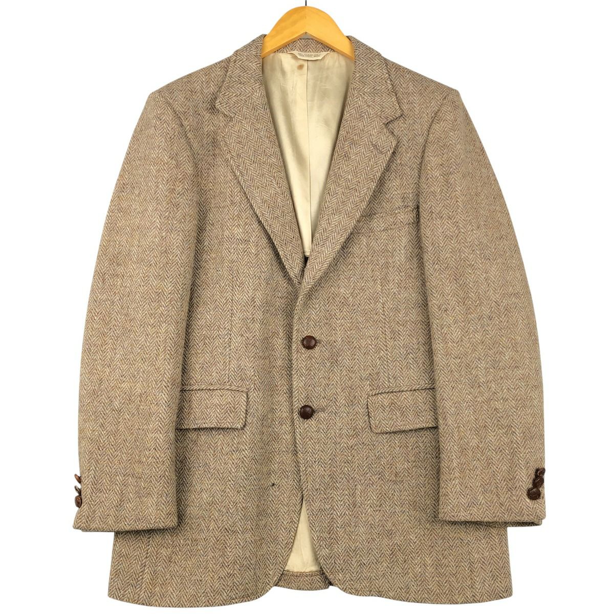 古着 80～90年代 ランズエンド LANDS END Harris Tweed ハリスツイード