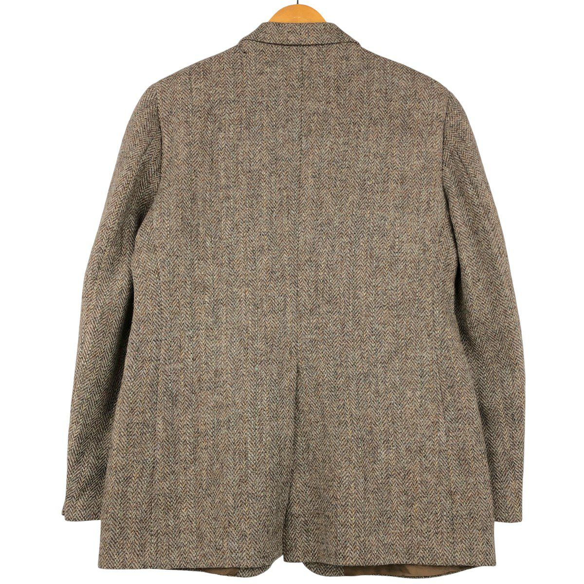 古着 EATON Harris Tweed ハリスツイード ヘリンボーン ウール