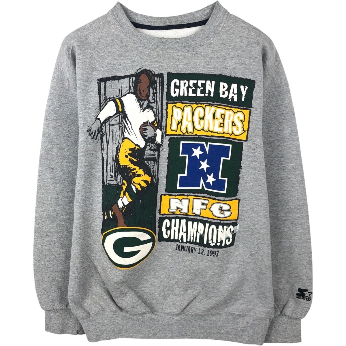 古着 90年代 スターター Starter NFL GREEN BAY PACKERS グリーンベイ