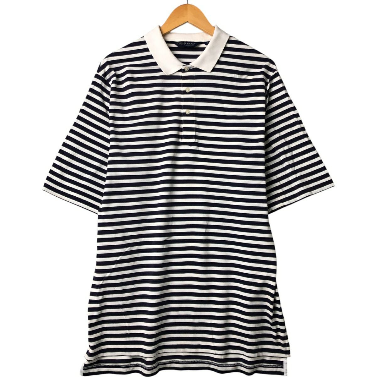 8SM8 LEYTON HOUSE ボーダー柄　90'sポロシャツ　M 古着 90s〜古着 RalphLauren ラルフローレン ポロシャツ ボーダー柄