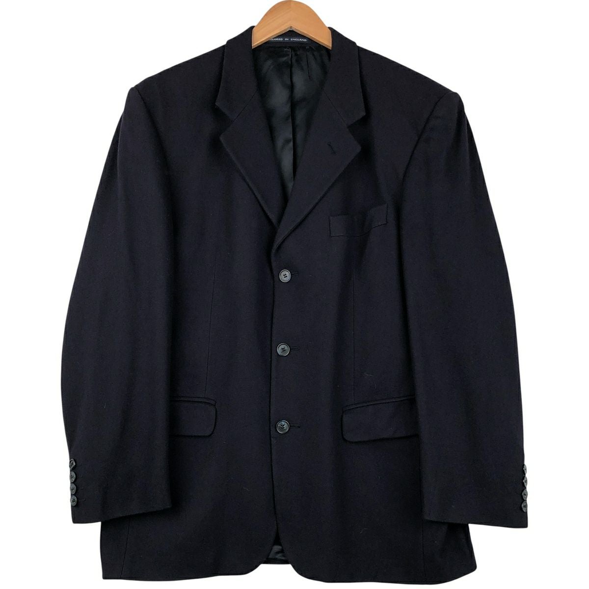 古着 Centaur カシミア混 ウールテーラードジャケット 英国製 メンズL
