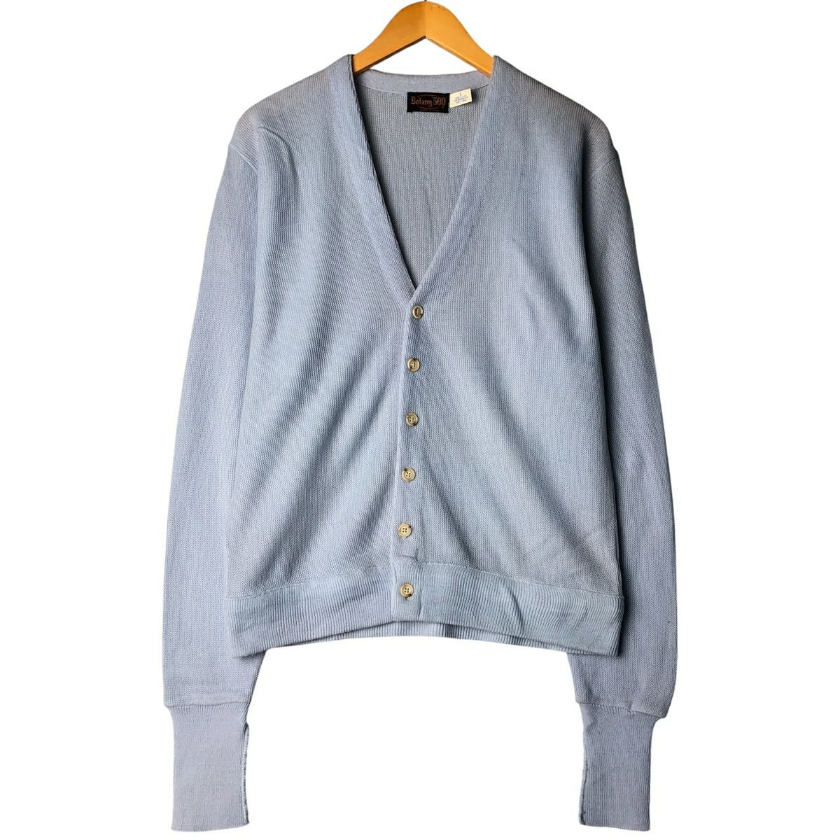 古着 60～70年代 CAMPUS ウールニットカーディガン USA製 メンズM相当