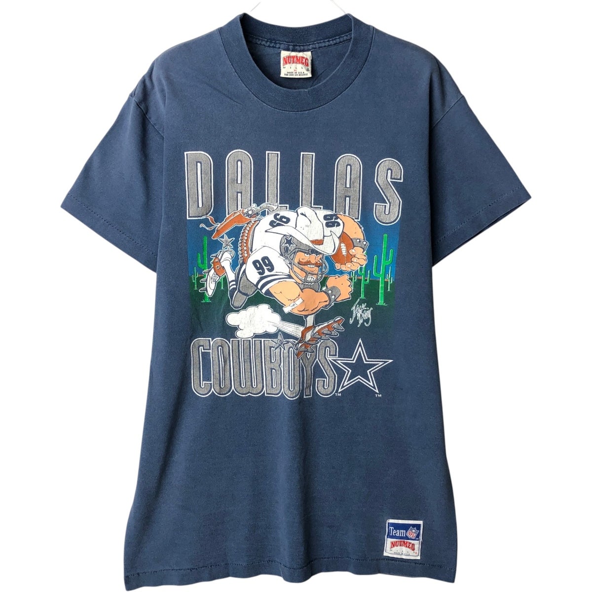 ビンテージ未使用品ティシャツNFLダラスカーボイズ Lサイズ 古着 90年代 ARTEX NFL DALLAS COWBOYS ダラスカウボーイズ スポーツ