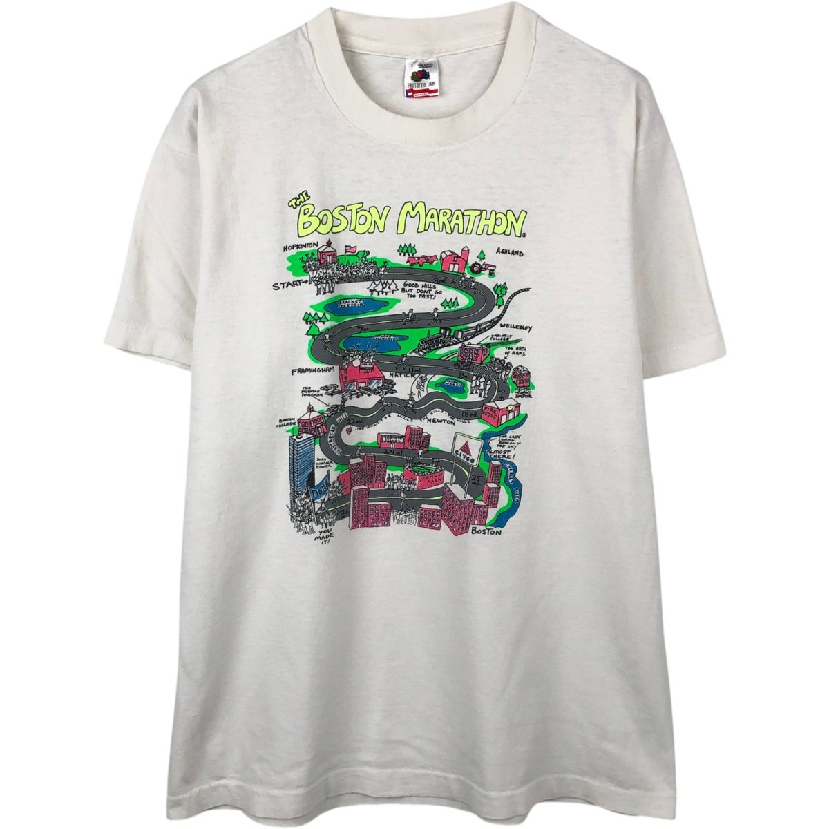 古着 90年代 フルーツオブザルーム FRUIT OF THE LOOM プリントTシャツ