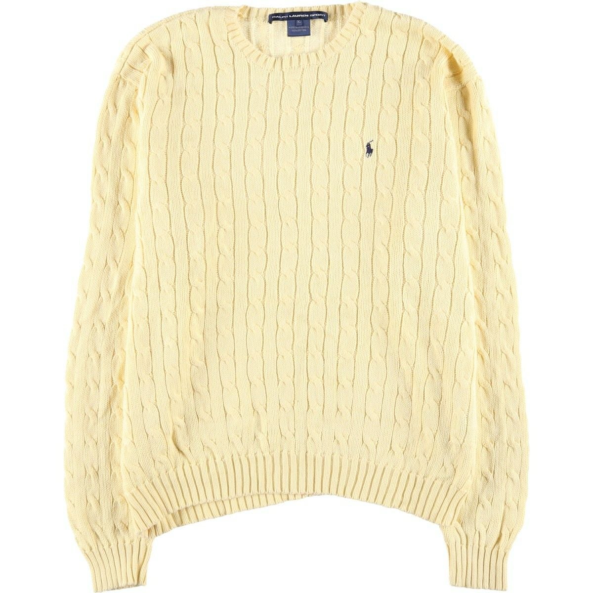 古着 ラルフローレン Ralph Lauren LAUREN JEANS COMPANY リブ編み
