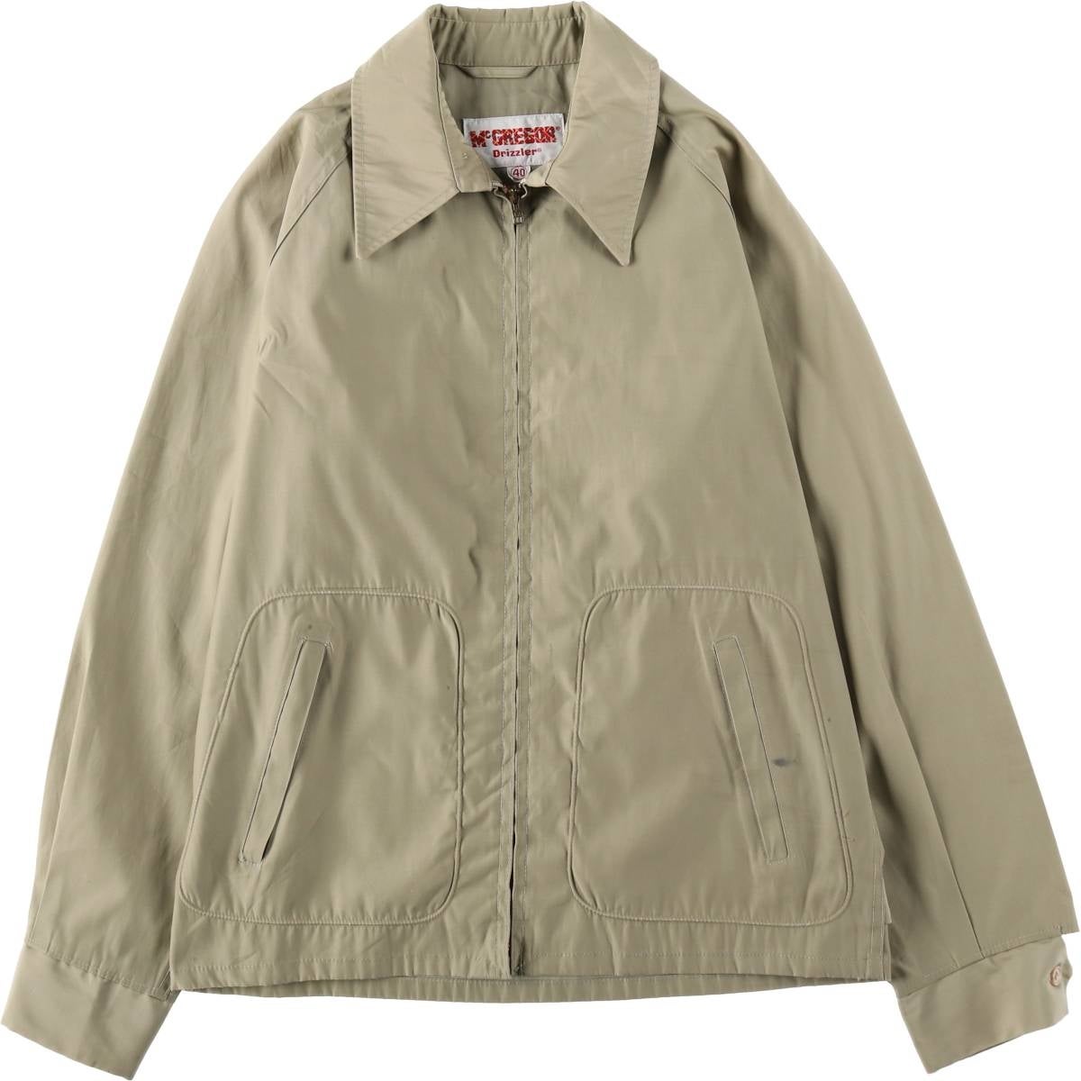 M*n様 DRIZZLER SPORTER マックレガー McGREGOR ジャ 古着 ～90年代 マックレガー McGREGOR Drizzler スイングトップ