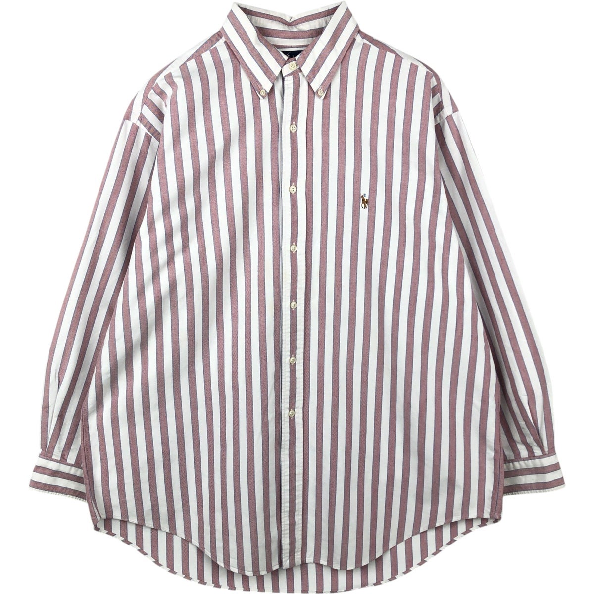 古着 ラルフローレン Ralph Lauren BLAKE マルチストライプ 長袖