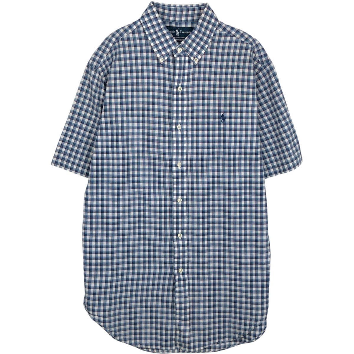 【新品タグ付き】ポロラルフローレン 半袖ボタンダウンシャツ クラシックフィット 古着 ラルフローレン Ralph Lauren CLASSIC FIT クラシックフィット