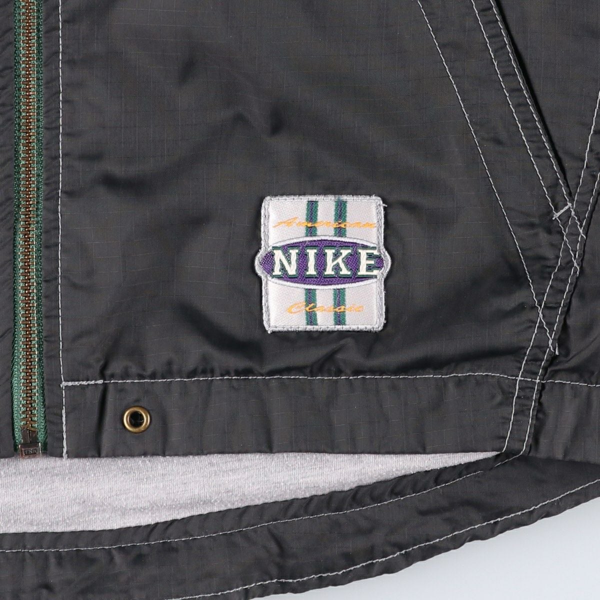 古着 90年代 ナイキ NIKE リップストップ バックロゴ ナイロン