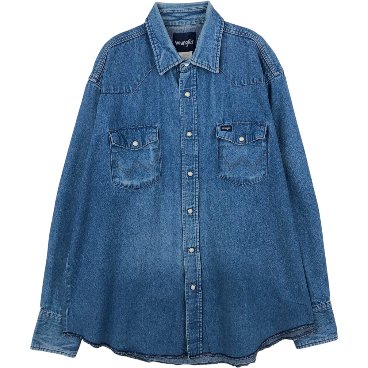 古着 ビッグサイズ ラングラー Wrangler デニムボアベスト メンズXXXL