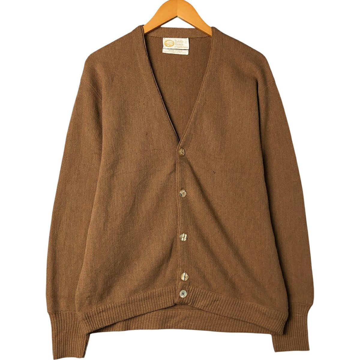 古着 アラン ペイン ALAN PAINE at-ease リブ編み ウールニット