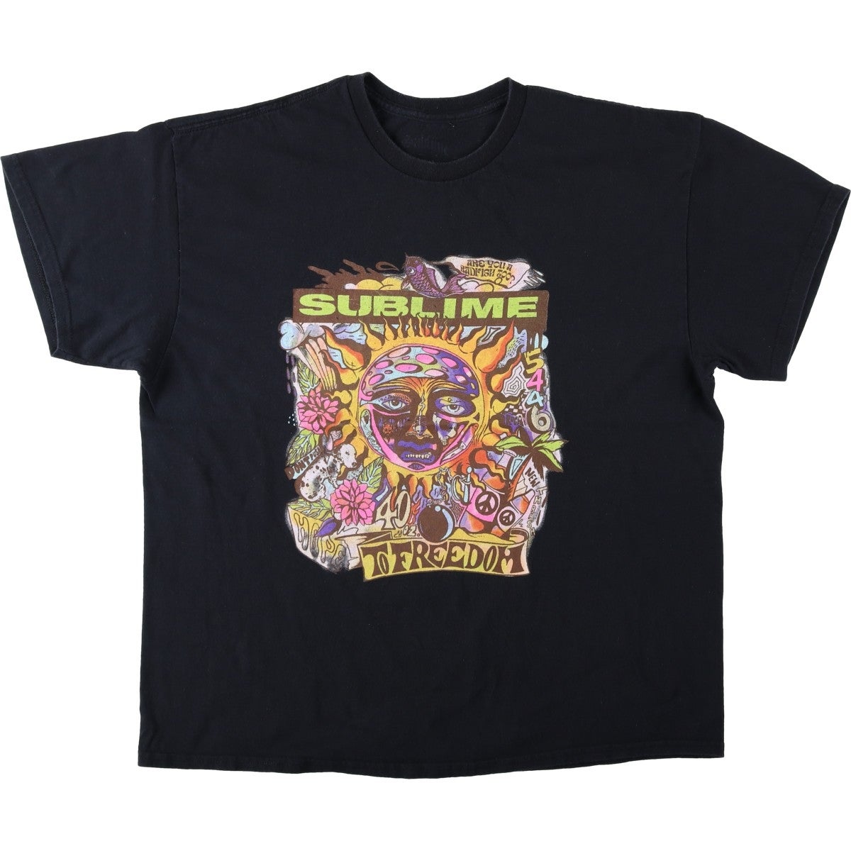 古着 SUBLIME サブライム バンドTシャツ バンT メンズXL相当