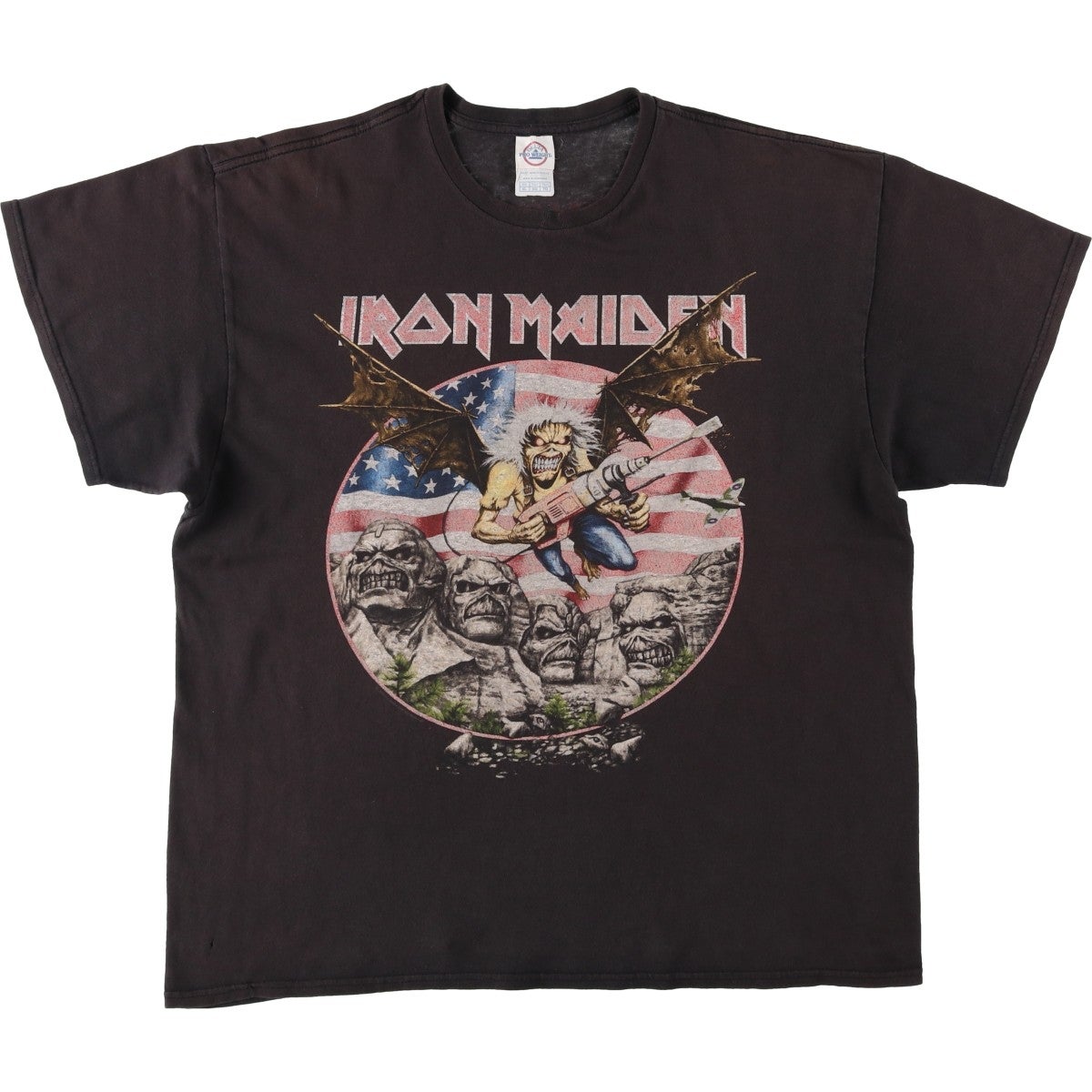 古着 IRON MAIDEN アイアンメイデン バンドTシャツ バンT メンズXL相当